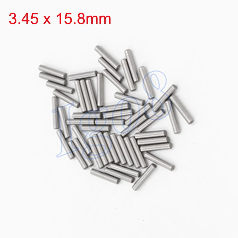 

Silvery Tone 200PCS Steel 3.45mm x 15.8mm Dowel Pins