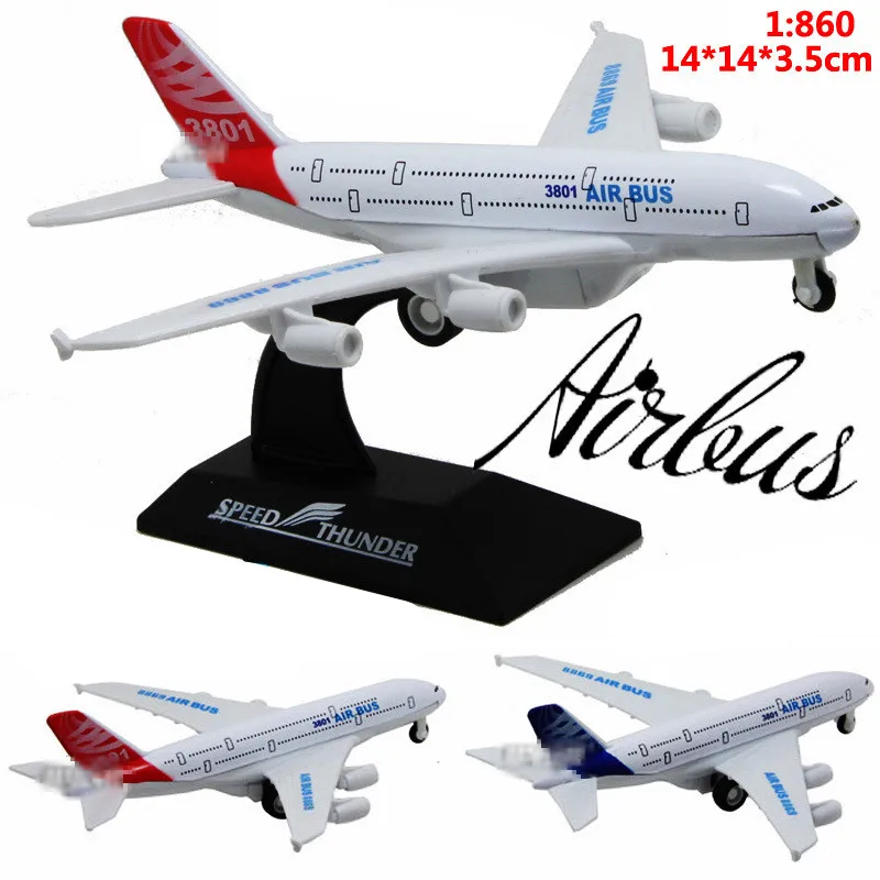 

1: 860 aircraft alloys, high simulation model aircraft, die-cast metal toy pull back function, free shipping