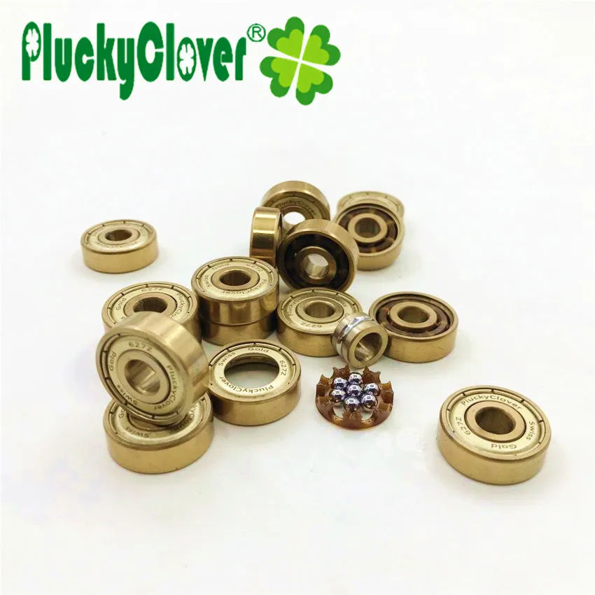 8pcs 627 Ceramic Ball Quad Skating bearing 7mm bore size Artistic Skates Derby roller quad Rollerski Double Roller Figure skates