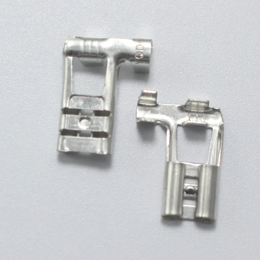 100/200 Uds Bandera Eléctrica/ángulo Recto Conector De