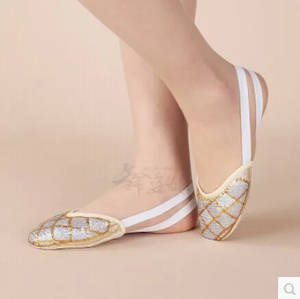 Nieuwkomer Buikdansschoenen Mooi Design Dansend Ballet Latin Schoenen Met Dichotomanthes Zachte Zolen Dames