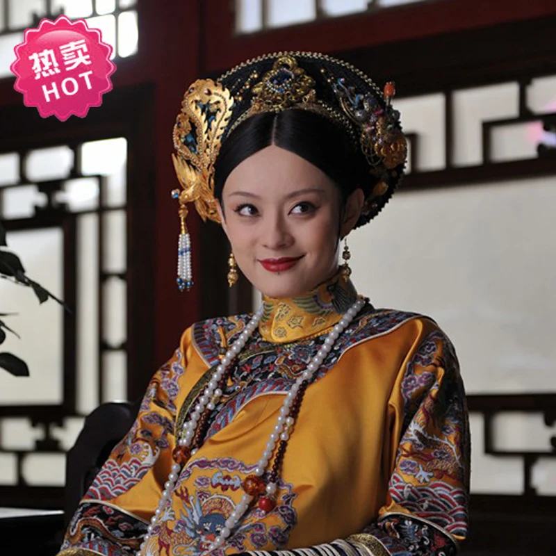 TV Play Legend of Empress Zhenhuan Nwfp oriental costume princess installed luxury queen gorgeous embroidery Costume Qing