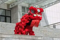 (7 colori) Costume da ballo di leone Premium Lion Dancing south Lion Dance Performance Festival di primavera Double adult lions dancing