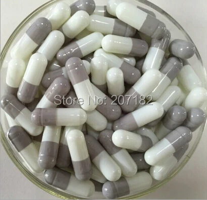 

(10,000pcs/pack) best sell cap and body separated 0# gray/white capsule,hard gelatin capsule,empty capsule