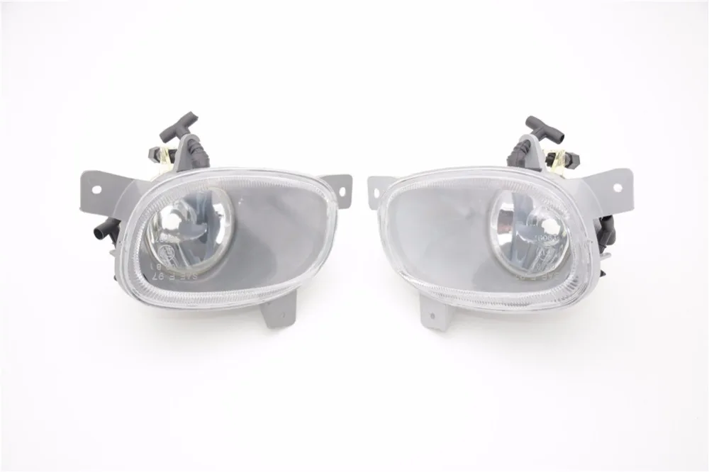 

1Pair Left and Right Clear Lens Front Bumper Fog Lamps Light Without Bulb For VOLVO S80 1999-2006