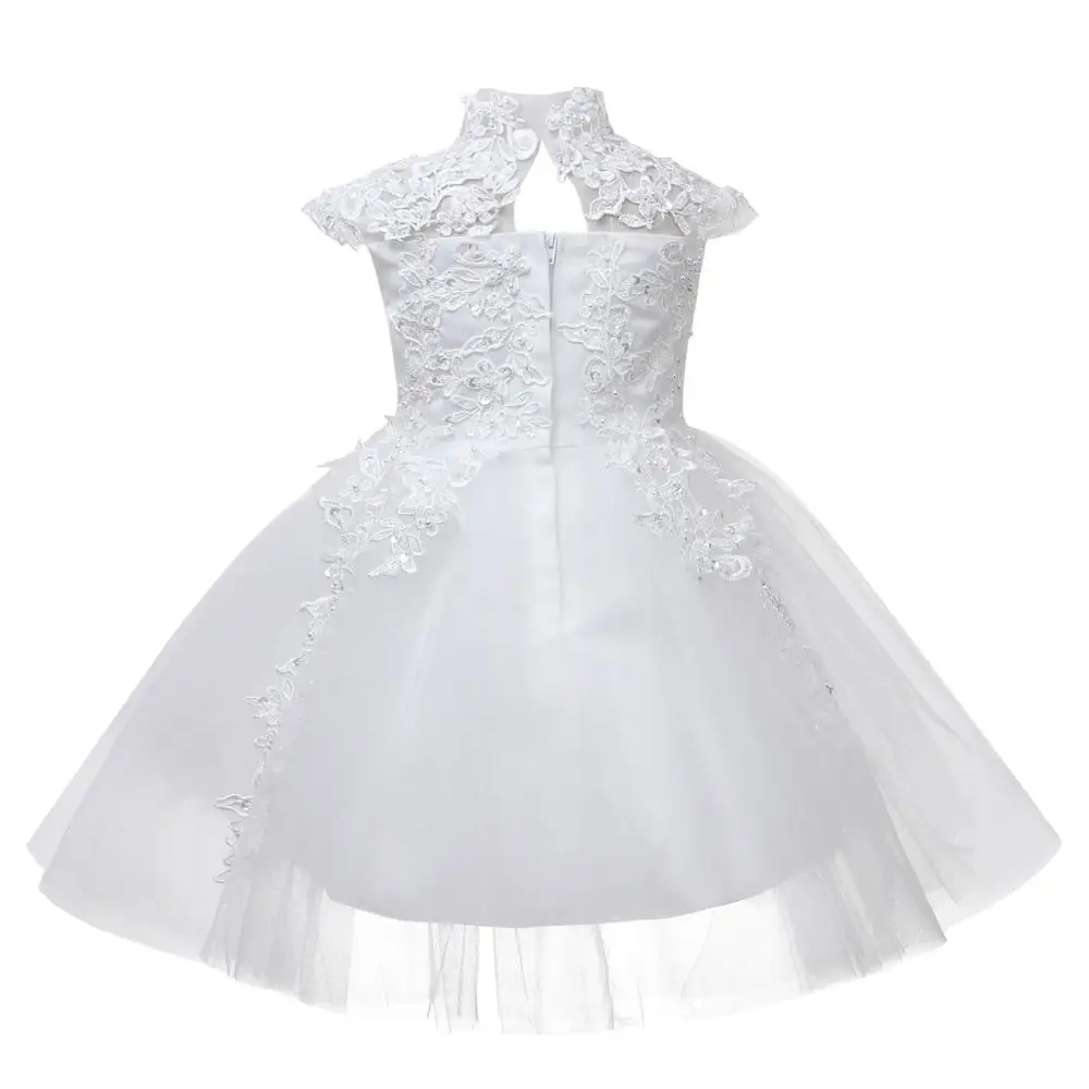 Newborn Princess Dress Baby Girls Baptism Dress Bead Sequin Tulle Easter Baby Dress 1 Years Birthday infant Christening gowns