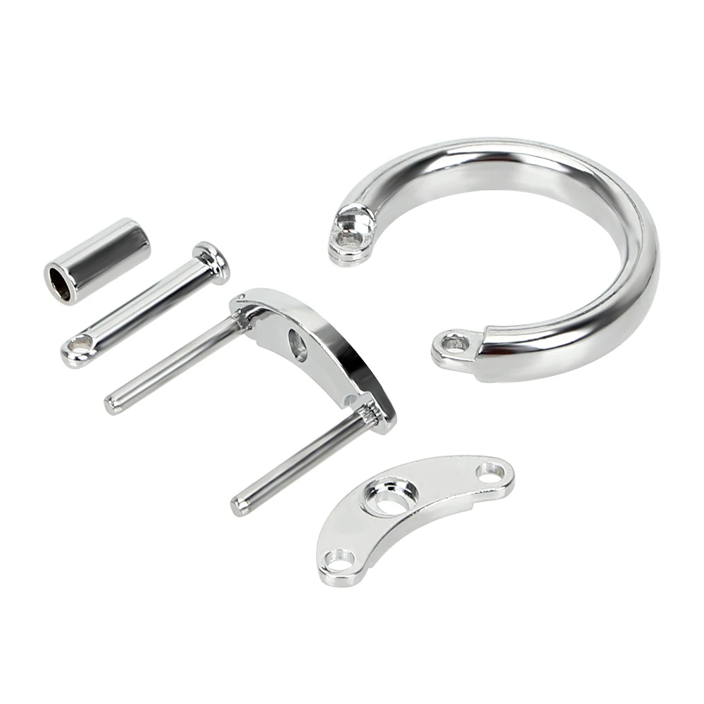 IKOKY Male Penis Lock Additional Cock Ring 3 Size Choose Chastity Device Restraint Cock Cage Accessories Male Masturbation