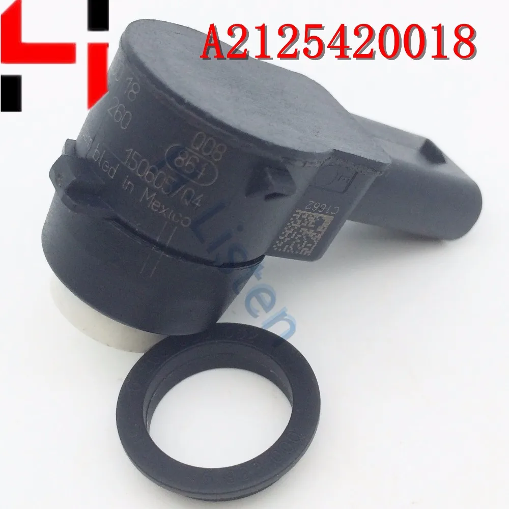 (10pcs)High Quality Parking Plastic Sensor PDC 2125420018 A2125420018 for  A B C S E SLK CL CLS Class White color