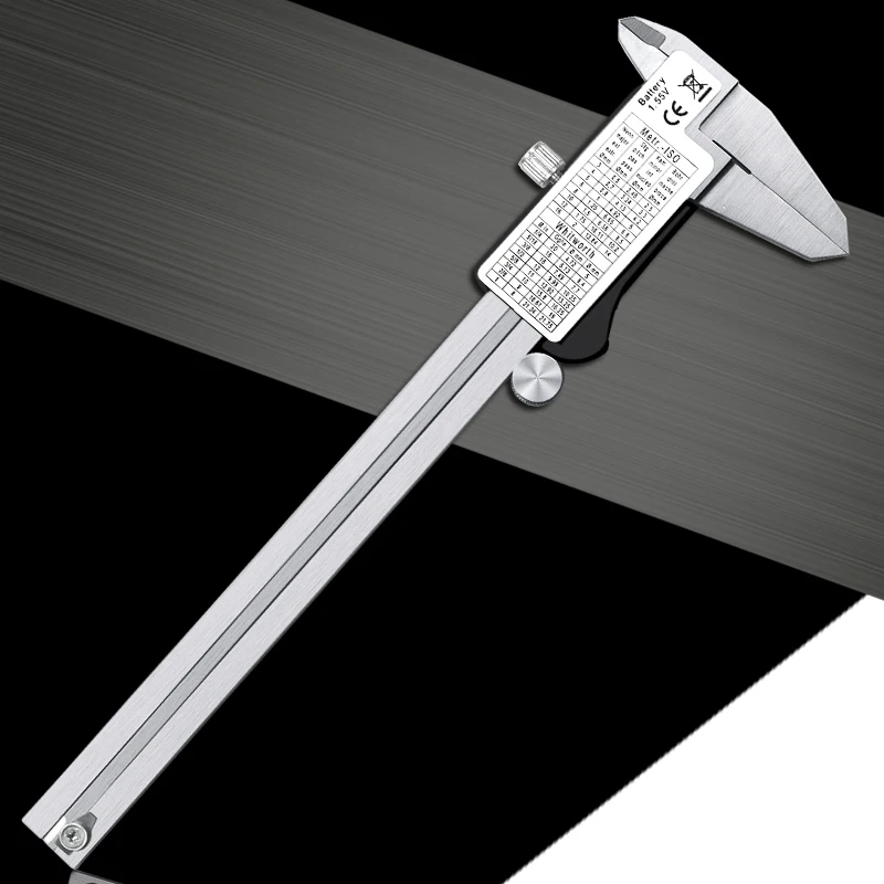 Digital Vernier Caliper 6 Inch 0-150mm Stainless Steel Electronic Caliper Micrometer Depth Measuring Tools