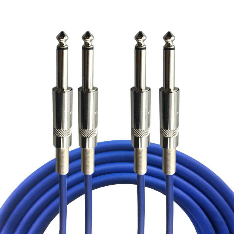 HIFI Dual 6.5mm to Dual 6.5mm Audio Cable 1/4\