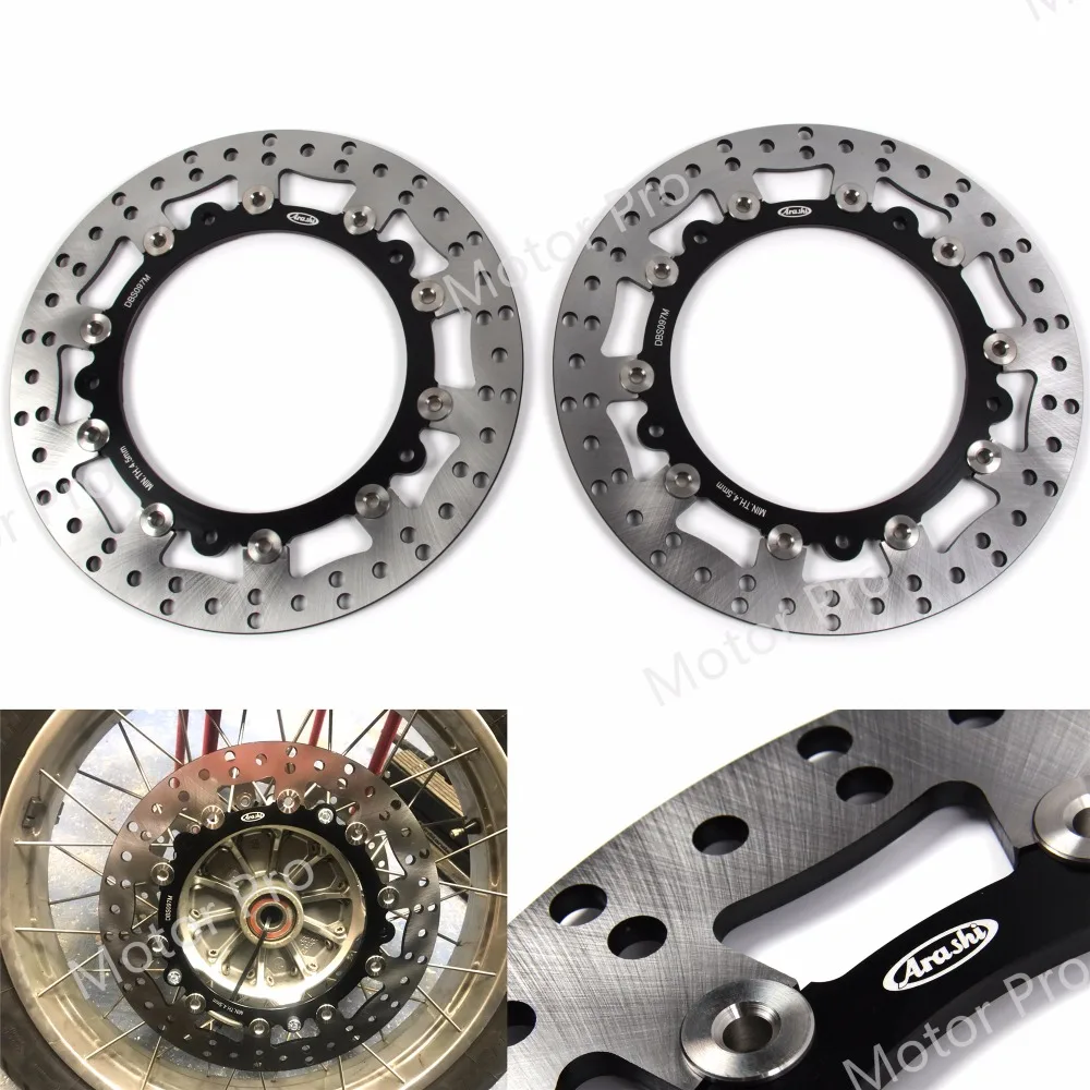 Motorcycle CNC Floating Front Brake Disc Disk Rotors For BMW K 1200 RS K1200RS 1997 1998 1999 2000 / K 1200 LT K1200LT 1999 2000