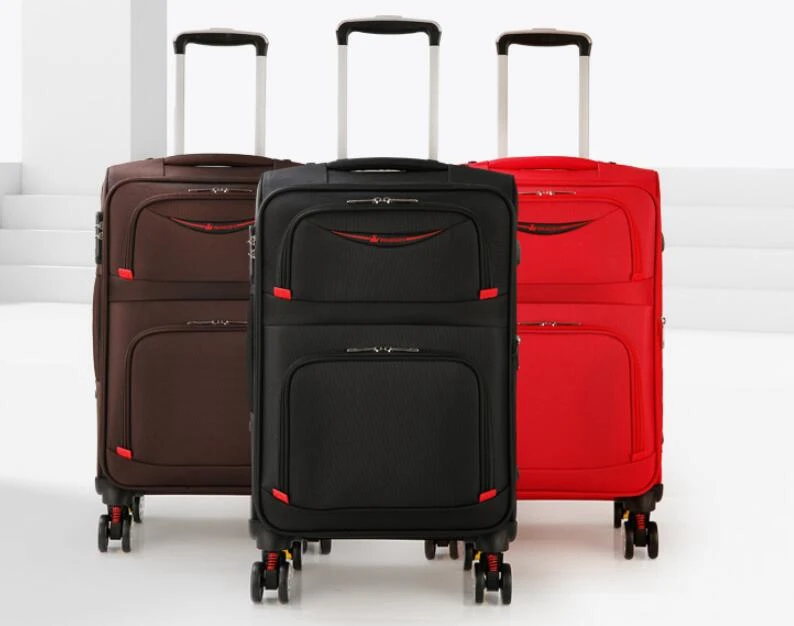 Men Travel Luggage Suitcase Oxford Spinner suitcases Travel Rolling luggage bags On Wheels Travel Wheeled Suitcase trolley bags