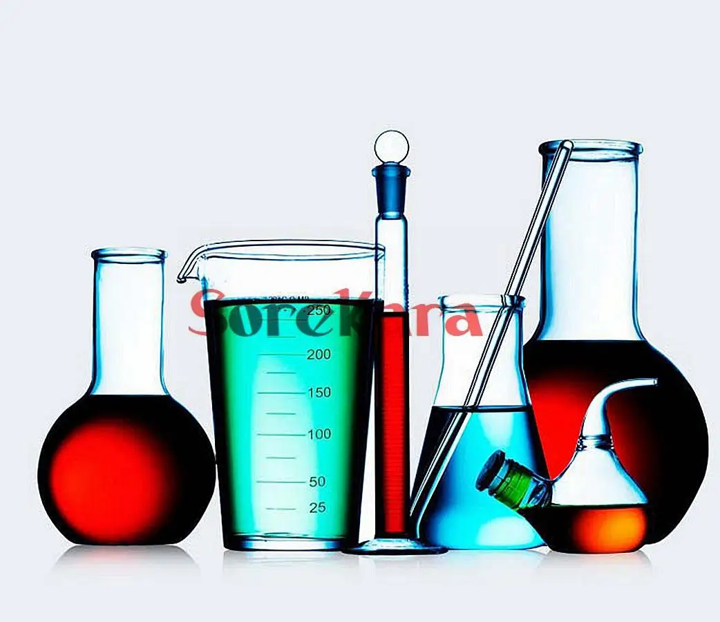 30ml/60ml/125ml/500ml/1000ml/2500ml Glass Reagent Bottle Ground-in Glass Stopper Narrow Mouth Transparent