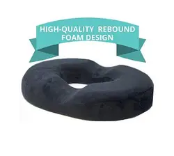 Donut Tailbone Pillow Hemorrhoid Seat Cushion For Prostate,Coccyx,Sciatica,Pregnancy,Post Natal Orthopedic Surgery-Good Support