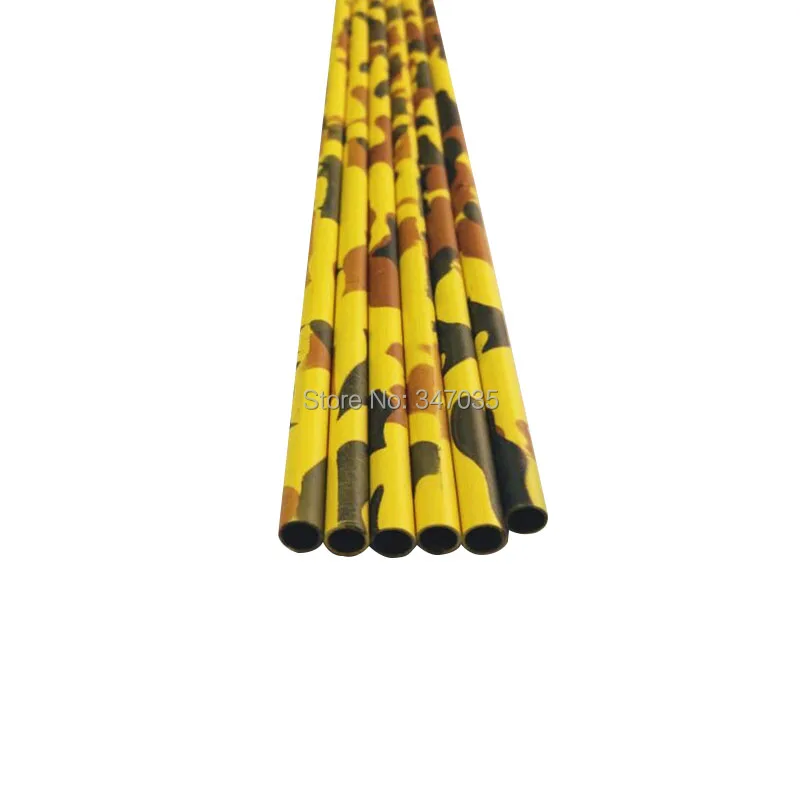 

20 pcs 30" spine 400 camo carbon arrow shaft ID6.2mm for DIY arrow hunting shooting archery bow