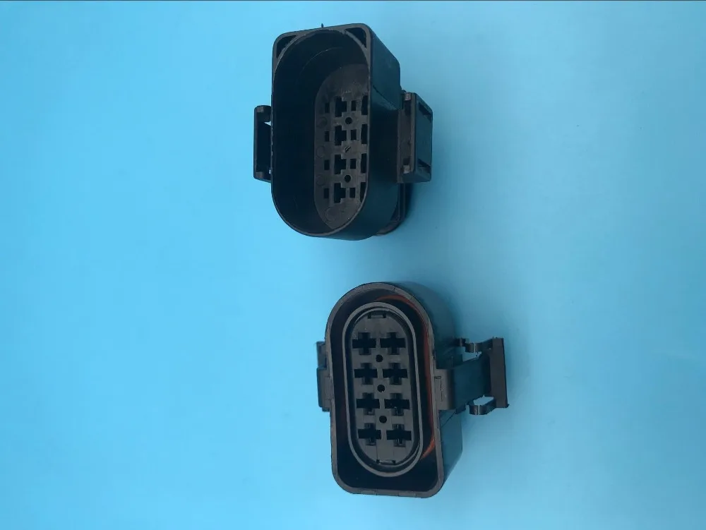 

freeshipping 5/10sets 8 Pin plastic parts car connector male and female with terminal DJ7086A-3.5-11 / 21