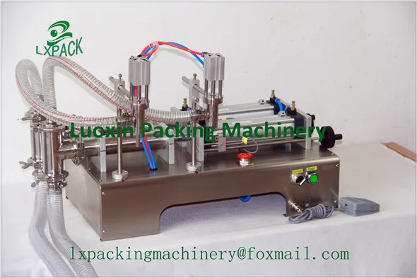 LX-PACK Brand Lowest Factory Price Pillow type Candy Packaging Wrapping Machine Double-sides Shapoo bottle labeling machine