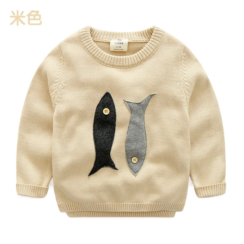 2024 Spring Autumn Winter 2 3 4 5 6 8 10 Years Teenage Christmas Gift O-Neck Knitted School Child Cartoon Baby Kids Boys Sweater