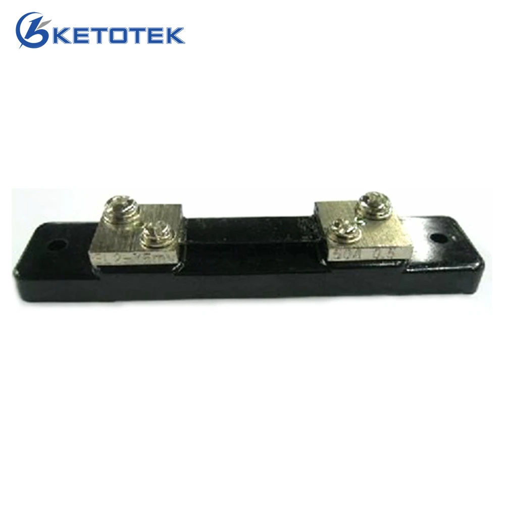 External Shunt Resistors DC 10A 50A 100A 200A 300A 500A 75mV For  Current Meter digital ammeter amp voltmeter wattmeter