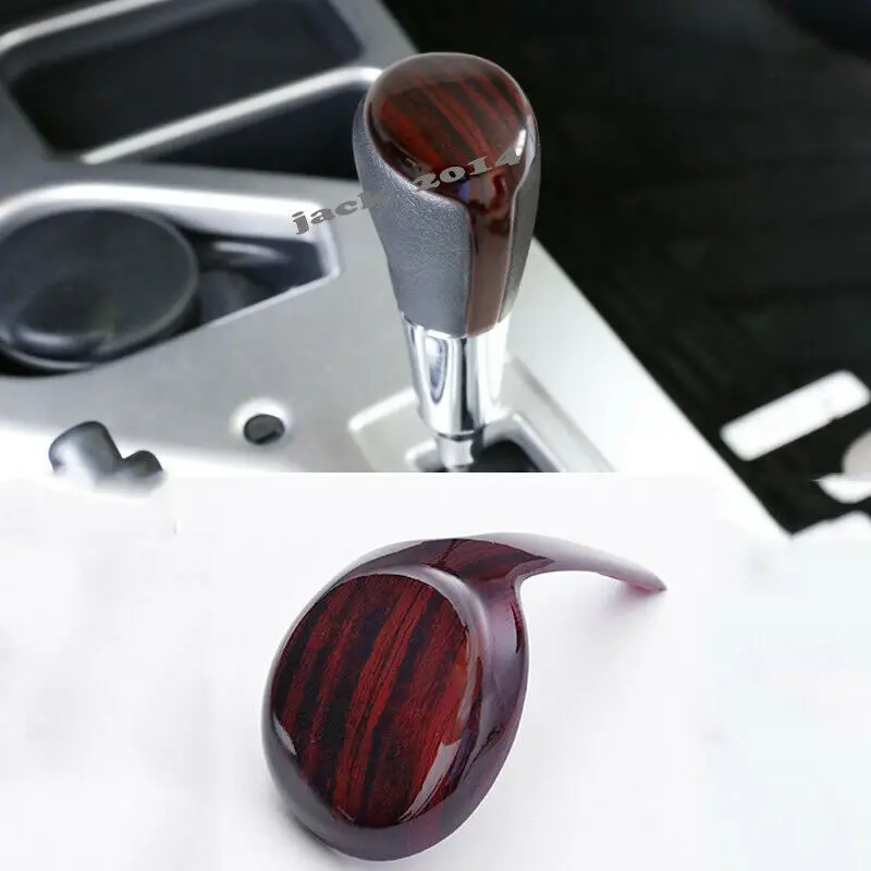 For Toyota RAV4 2013-2018 Peach wood grain Color Inner Gear Shift Knob Cover Trim