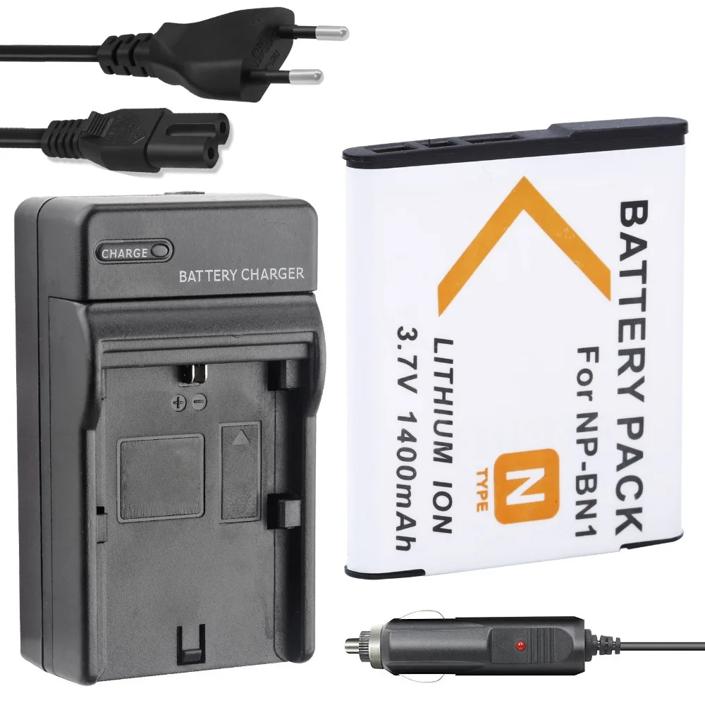 NP-BN1 NP BN1 Battery + Charger kit for Sony Cyber-shot DSC-QX10 DSC-QX100 DSC-T99 DSC-T110 DSC-TF1 DSC-TX5 TX7 TX9 DSC-TX10