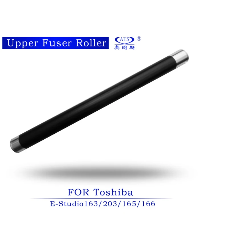 1Pcs Copier Machine Photocopy Machine Upper Fuser Roller Compatible for Toshiba E-Studio E163 E203 E165 E166 Upper Heat Roller