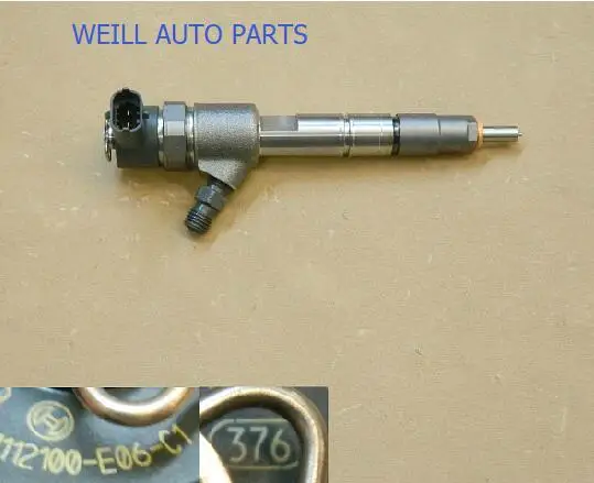 Common rail injector 1112100-E06-C1 0445110719 for Great wall Wingle 5 with good quality