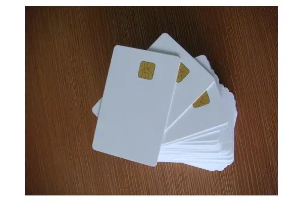 1000pcs/lot iso 7816 smart card Fudan4442 Contact Smart Card