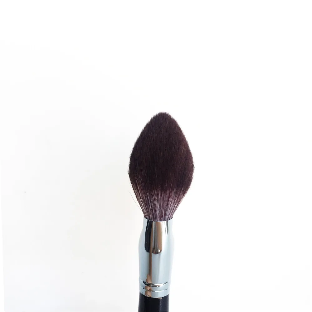 My Destiny 002 Precision Powder Brush - Very Soft Hair Flat Tapered Powder Blush Brush - Beauty Makeup Brush Blender Tool