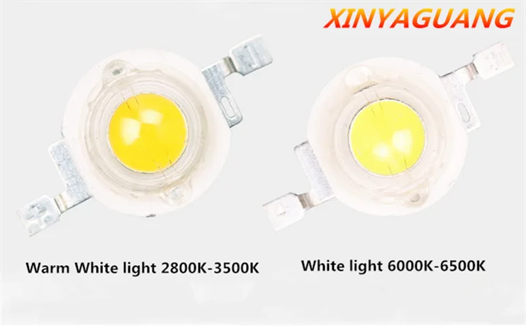 100Pcs LED COB Lamp Chip 1W 3W 3.2-3.6V Input 110-240LM Mini LED Bulb Diode SMD For DIY LED Floodlight Spotlight Downlight