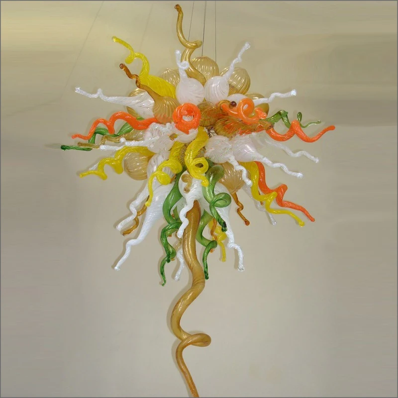 

Chinese LED Chandelier Lamp New House Decoration Hand Blown Glass Chandelier