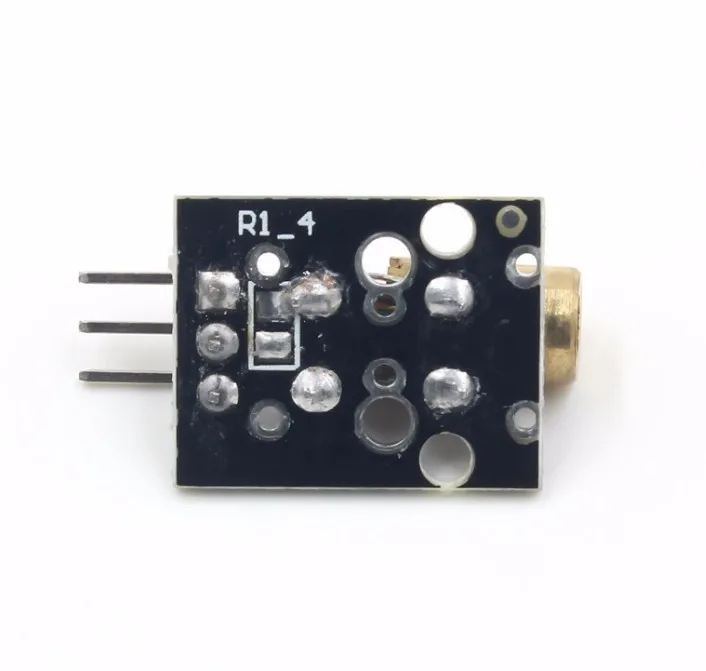 KY-008 650nm Laser sensor Module 6mm 5 V 5 mW Rode Laser Dot Diode Koperen Hoofd Connector
