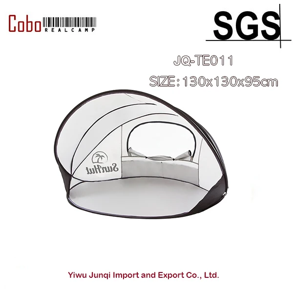 Pop Up Beach Shade and Sun Shelter White UV30 Sun Guard Protection Indoor Tent