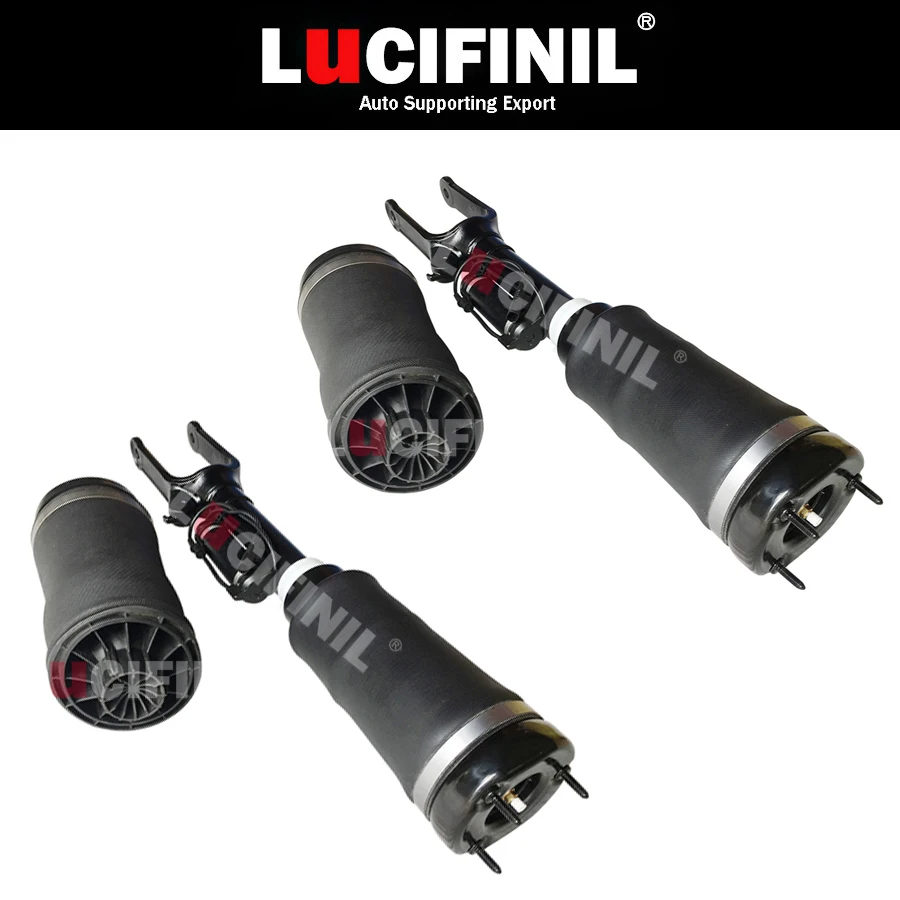 

LuCIFINIL New 4PCS Front Air Ride Rear Suspension Air Bag Fit Mercedes-Benz W251 V251 2513203113 2513200425