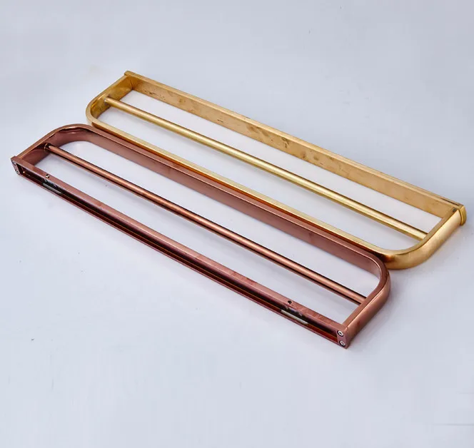 Handdoekenrek Handdoekrek Wand Messing geborstelde