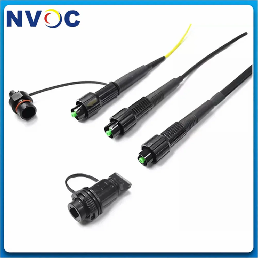 Imagem -02 - Ftth Scapc Ip68 Sos 5.0 Milímetros à Prova d Água ao ar Livre 1m 2m 3m Conector do Cabo de Fibra Óptica Patch Cord com Mini Huawei Corning sc Apc