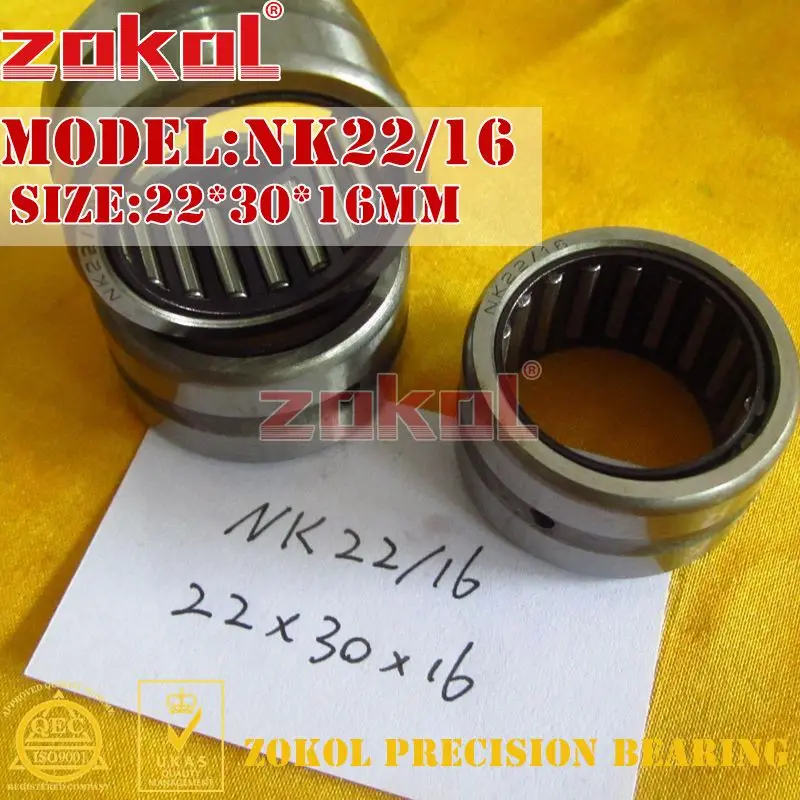 ZOKOL NK19/16/20 NK20/16/20 NK21/22/25/16/20 Needle Roller Bearings Without Inner Ring    20*28*20 22*30*16