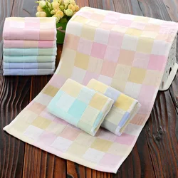 Hand Towel for Kids, 100% Pure Cotton, Gauze Free, Face Towel, Home Cleaning, Baby, High Quality, Wholesale, 27x50cm