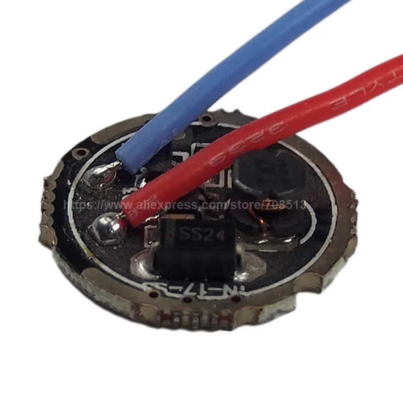 17 Mm 0.9V - 3.6V 3-Modus Boost Driver Printplaat