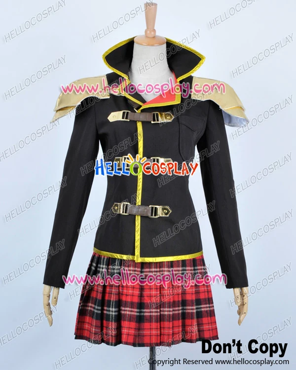 

Final Fantasy Type 0 Cosplay Whip Wielder Seven Sebun Costume H008