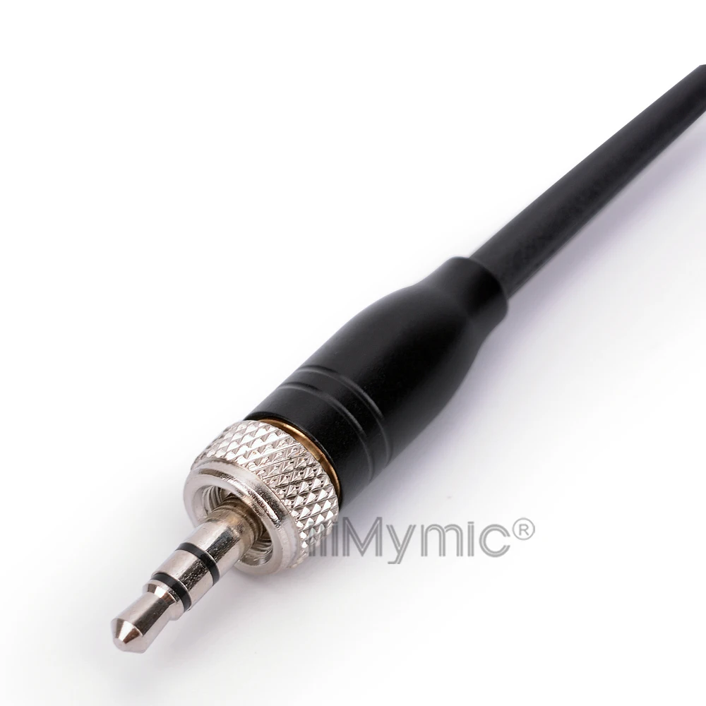 Regola l'angolazione!! Microfono a condensatore Lavalier risvolto doppia Clip in metallo per trasmettitore Wireless Sennheiser jack da 3.5mm