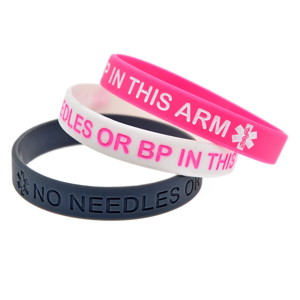 1 Stück/7 Stück, kein Nadeln oder Blutdruckmessgerät erforderlich, Silikonarmband für Männer und Frauen, medizinisches Armband, Erwachsenengröße. – Detail 5