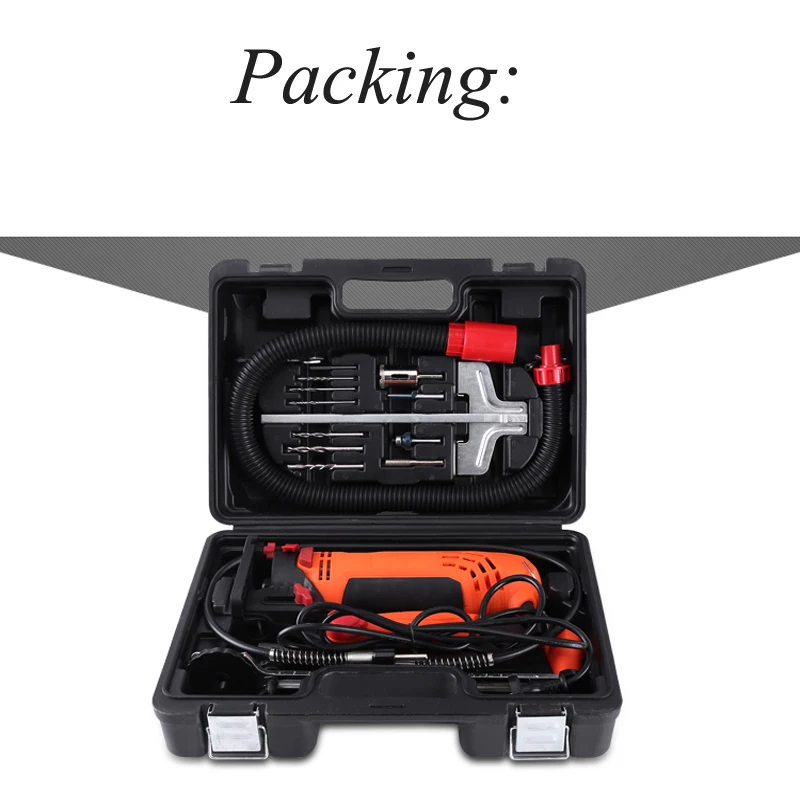 Tondeuse électrique pour le travail du bois, fraiseuse pour le bois, Machine à découper à la main, MK-650D 700W