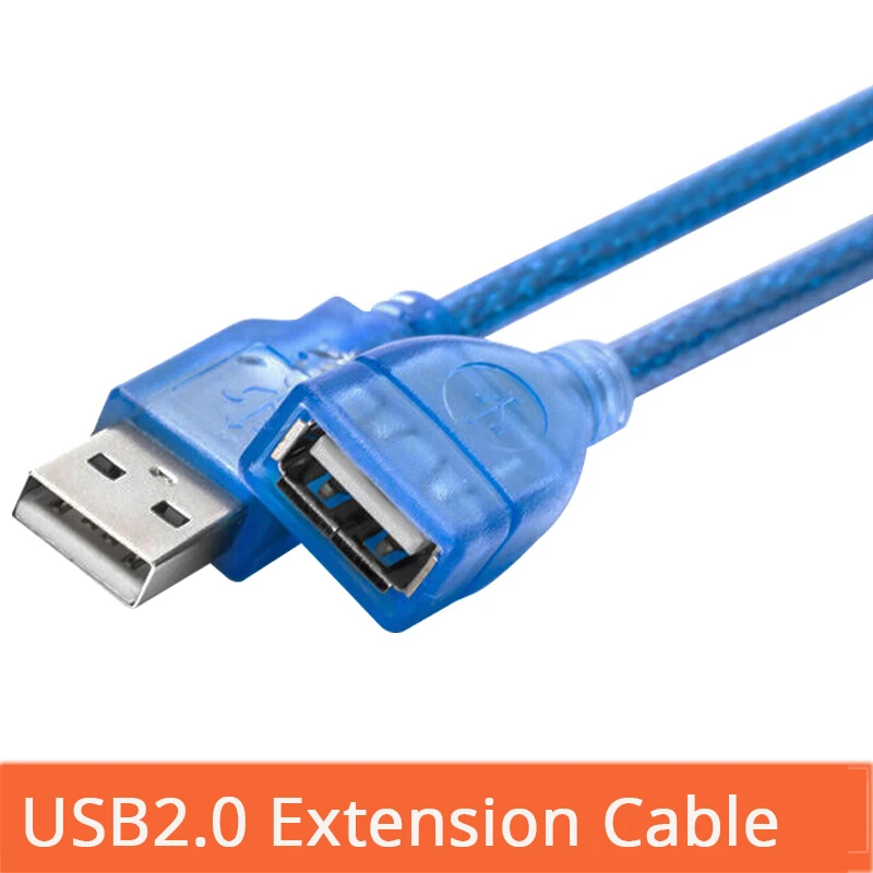 USB kabel Extension M/F Usb2.0 Data Cable TV computer U disk mouse keyboard high speed usb cable long mobile phone charg