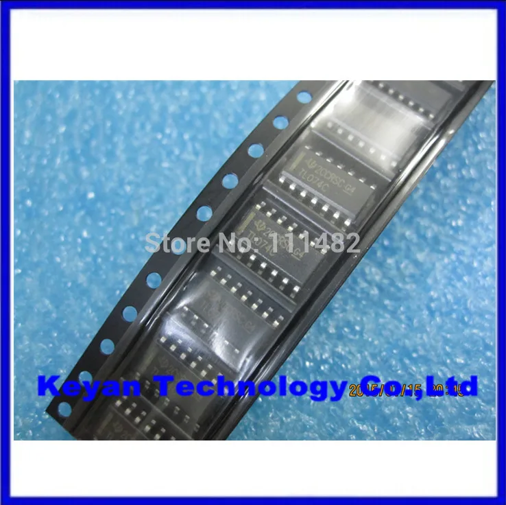 50 PCS TL074CDR SOP-14 TL074CD TL074C TL074 LOW-NOISE JFET-INPUT OPERATIONAL AMPLIFIERS