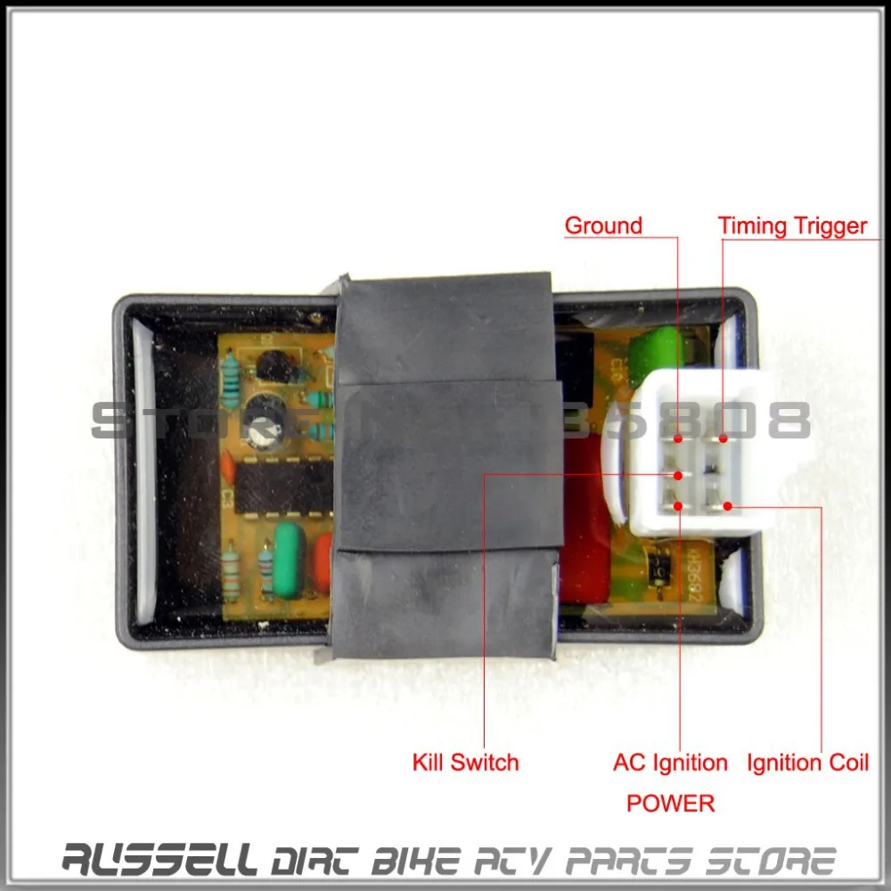 ホンダ用自動可変点火角度,5ピンac cdiボックス,dio 50 spree xr tgb