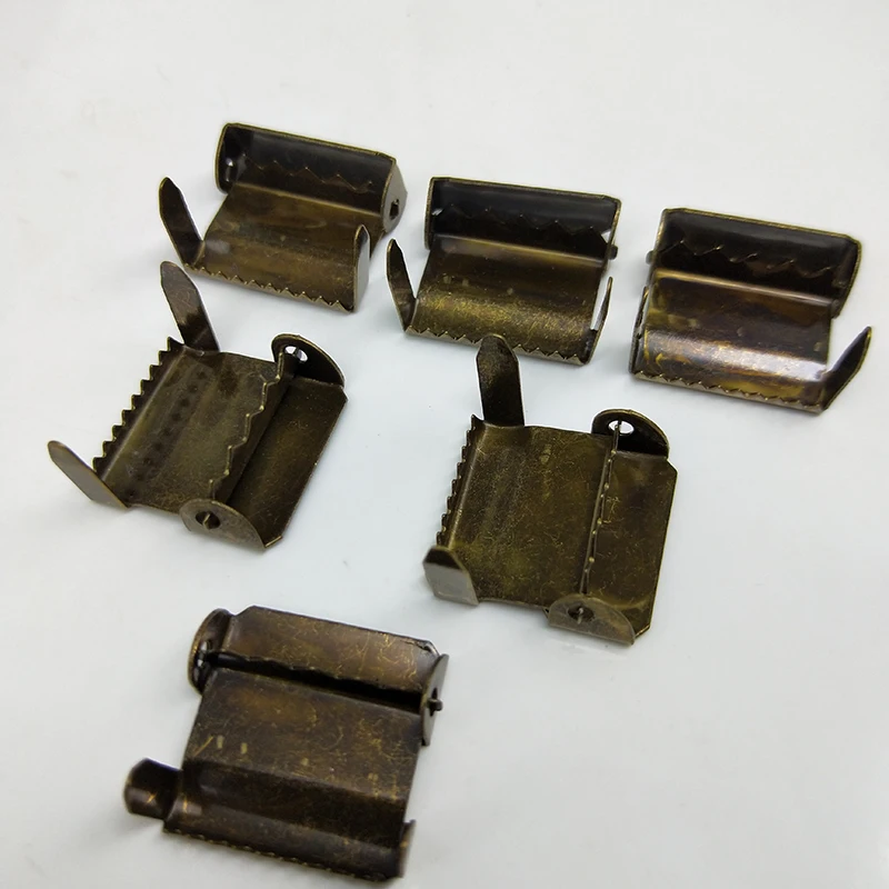 30 pcs/lot Bronze metal buckle Suspenders adjustment buckles Craft Sewing materials Garment Accessories 2.0cm/2.5cm