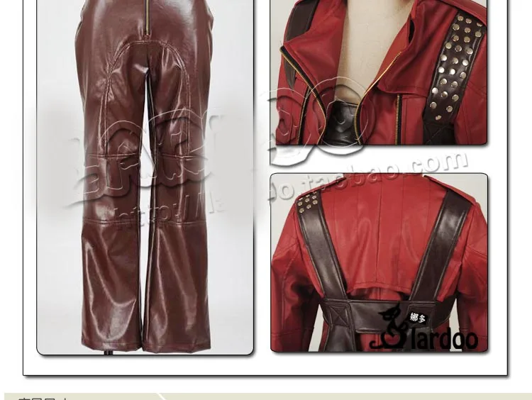 DMC 3 Dante Cosplay Leather Costume Halloween cosplay Costume 11