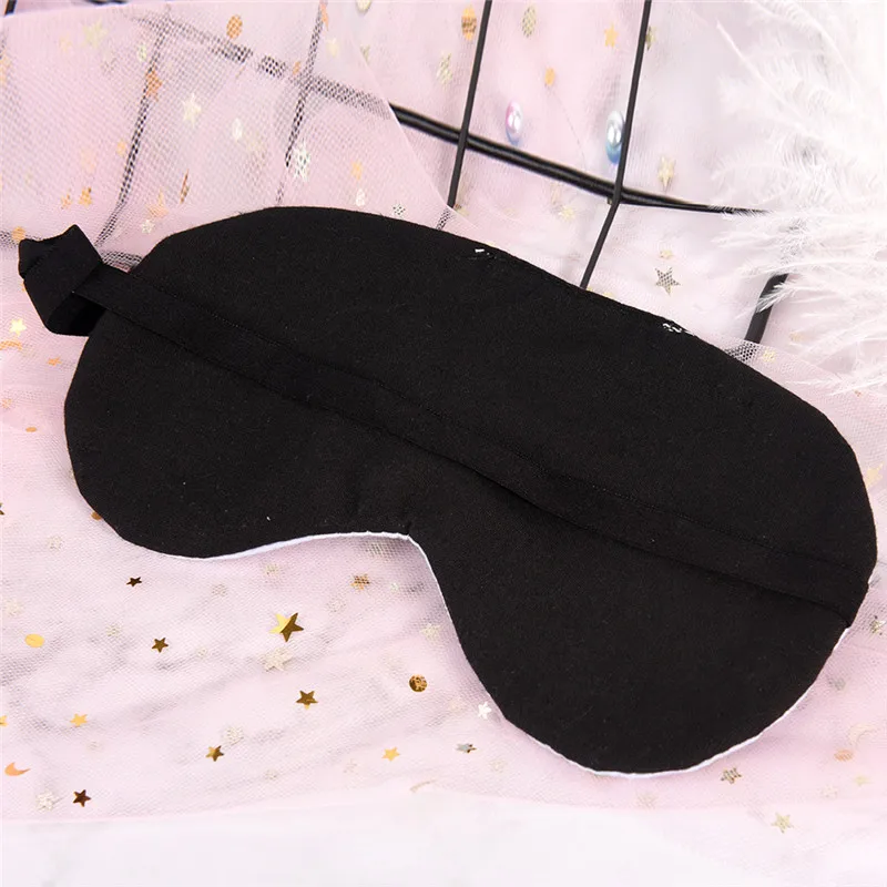 Rest Eye Shade Cover Sleeping Eye Mask Soft Padded Sleep Travel Shade Cover Rest Relax Sleeping Blindfold Eye Aid Mask