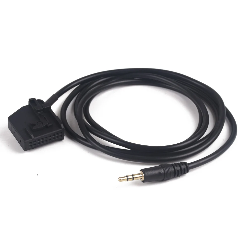 Kabel Adapter wejścia 3.5mm Jack podłącz MP3 do VW Passat Touareg Golf V dla AUDI MFD2 RNS2